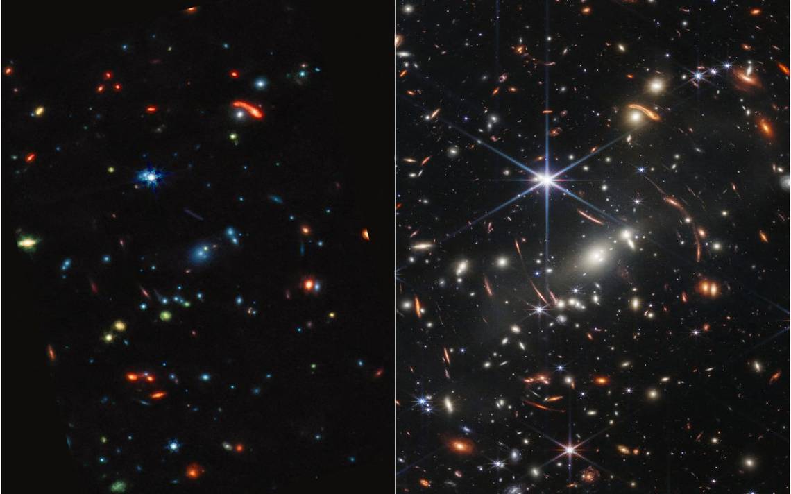 Telescopio James Webb La Gran Diferencia Con El Hubble Y Su Foto Tomada En El Mismo Lugar Del 6283